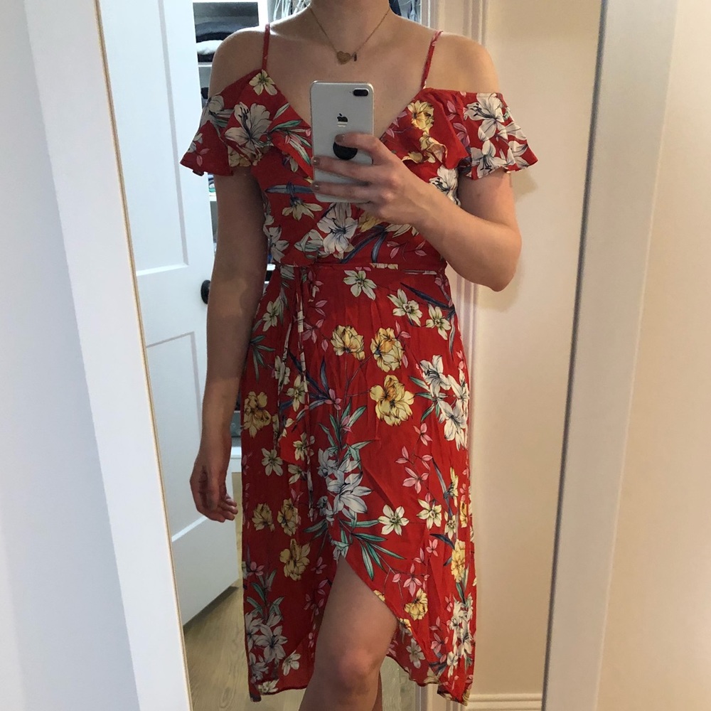 Floral midi